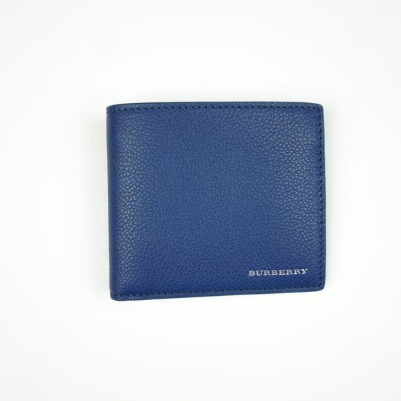 Blue Rectangular Burberry wallet - Picture 1 of 3